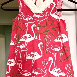 Toddler girl Palm Beach Dress! Gymboree girl flamingo dress size 5T